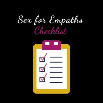 Sex for Empaths Checklist image with the title Sex for Empaths
